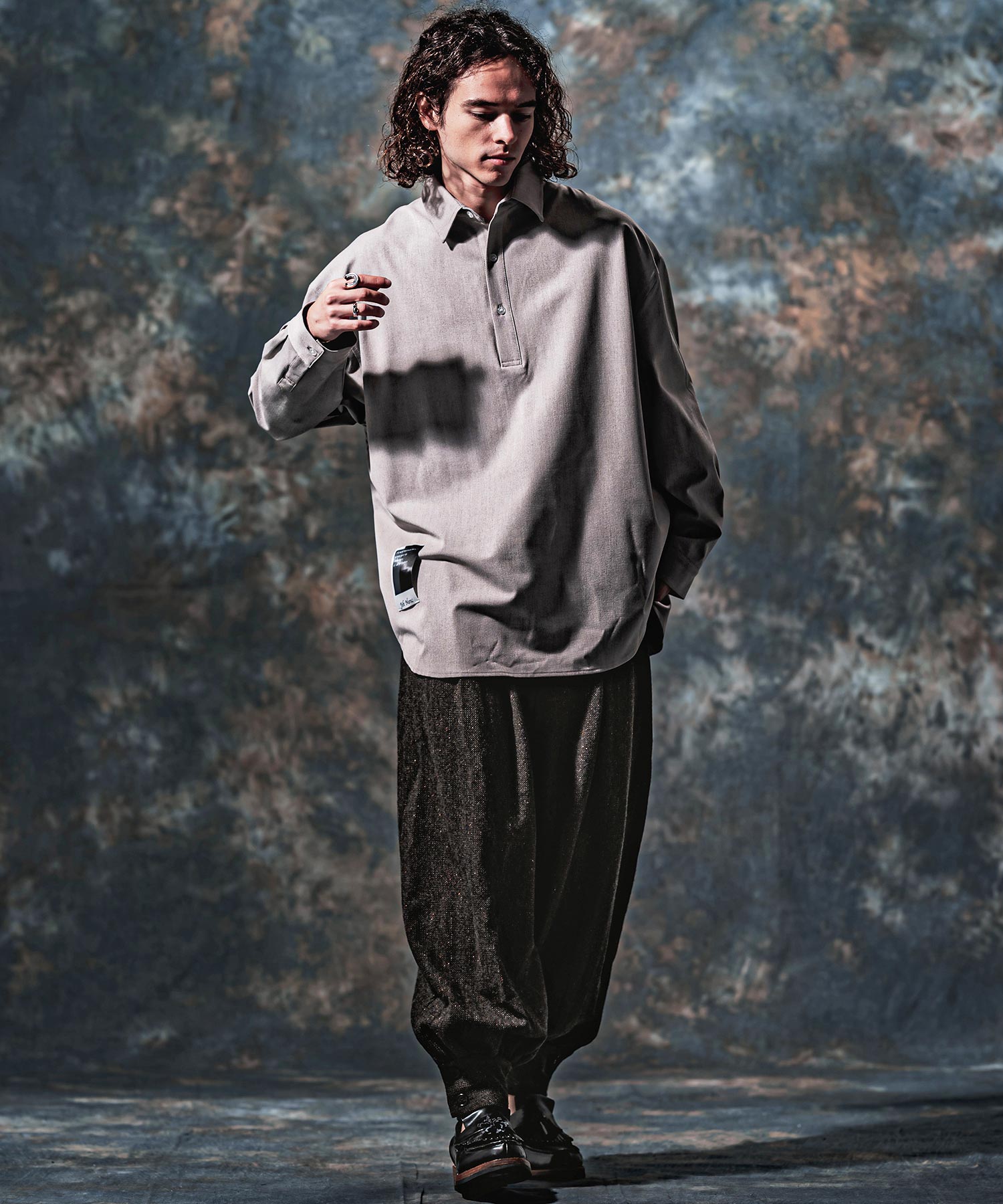 Jih Nunc(ジーヌンク)】【予約販売10月上旬～中旬入荷】ウール起毛