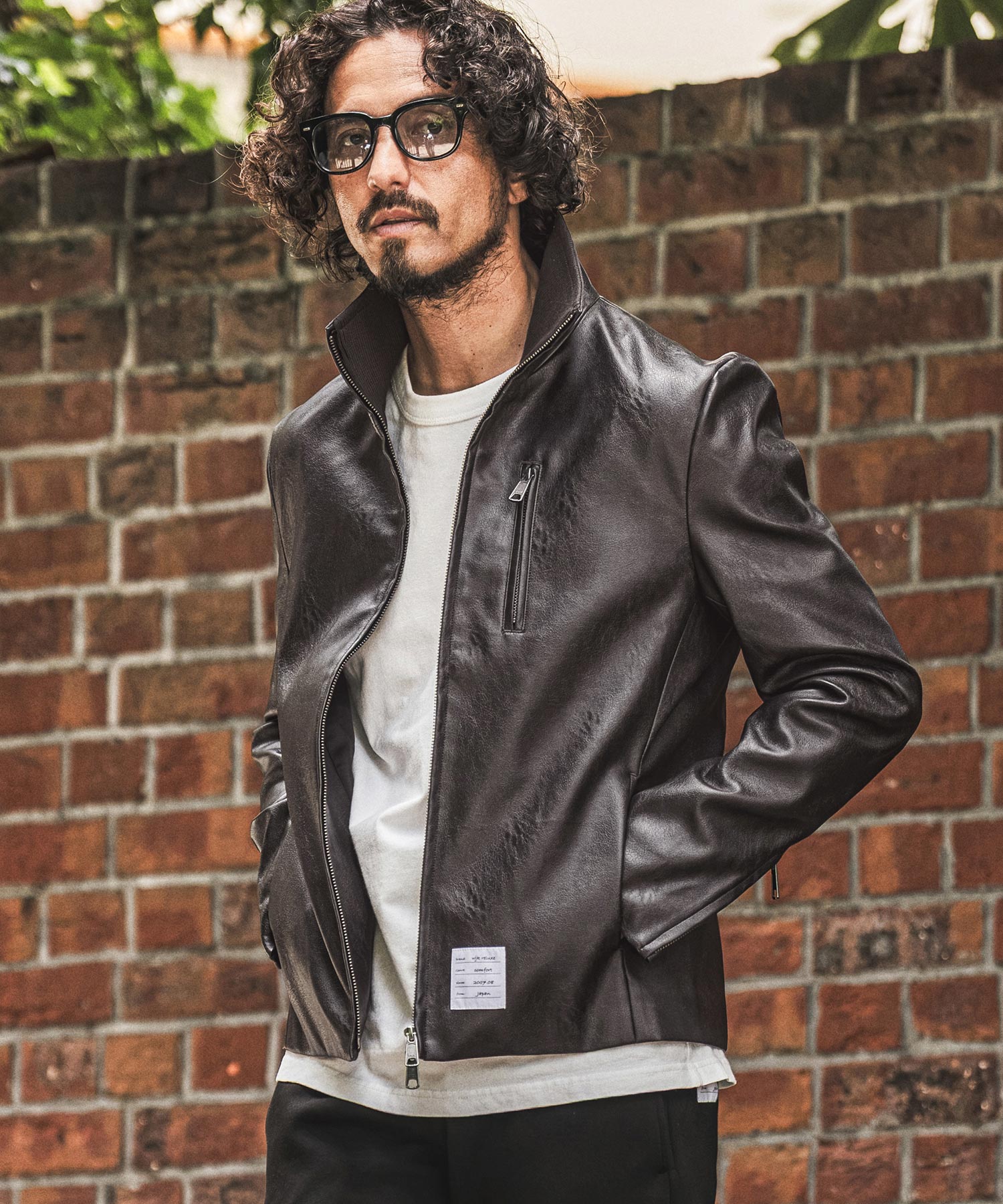 wjk reluxe】【予約販売11月上旬～中旬入荷】 Stand Collar Synthetic