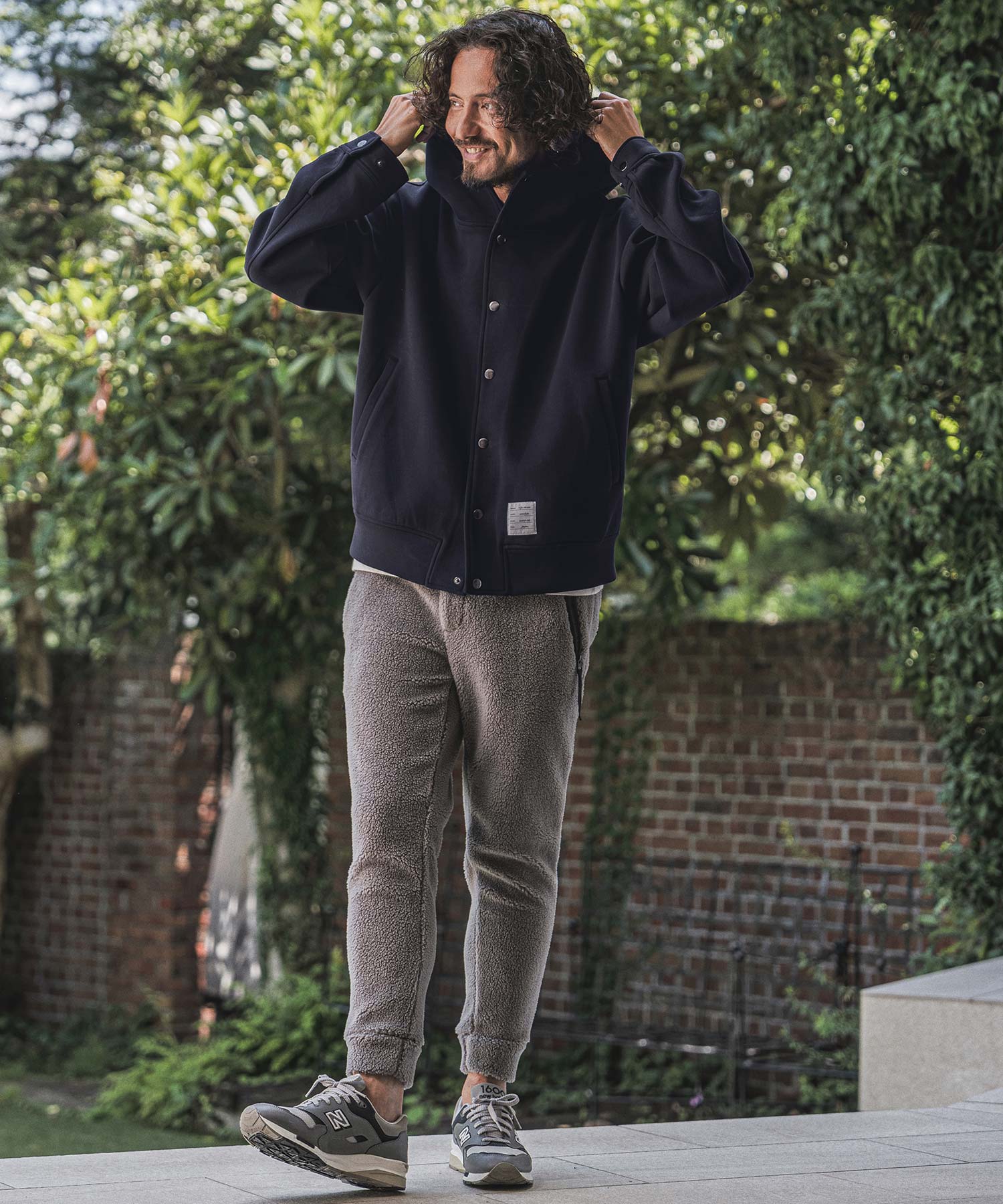 wjk reluxe】【予約販売10月下旬～11月上旬入荷】 Double Knit Hoodie