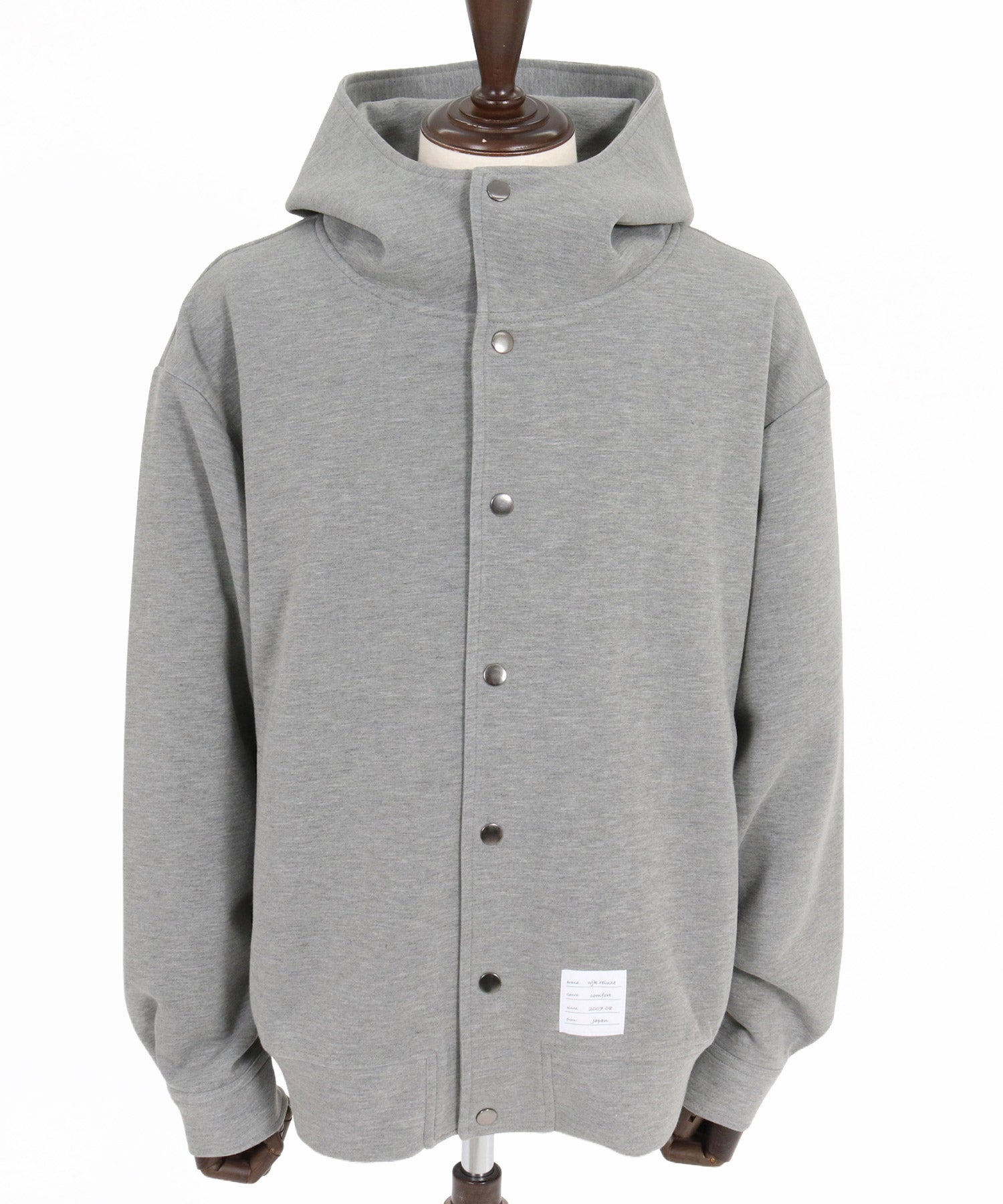 wjk reluxe】【予約販売10月下旬～11月上旬入荷】 Double Knit Hoodie