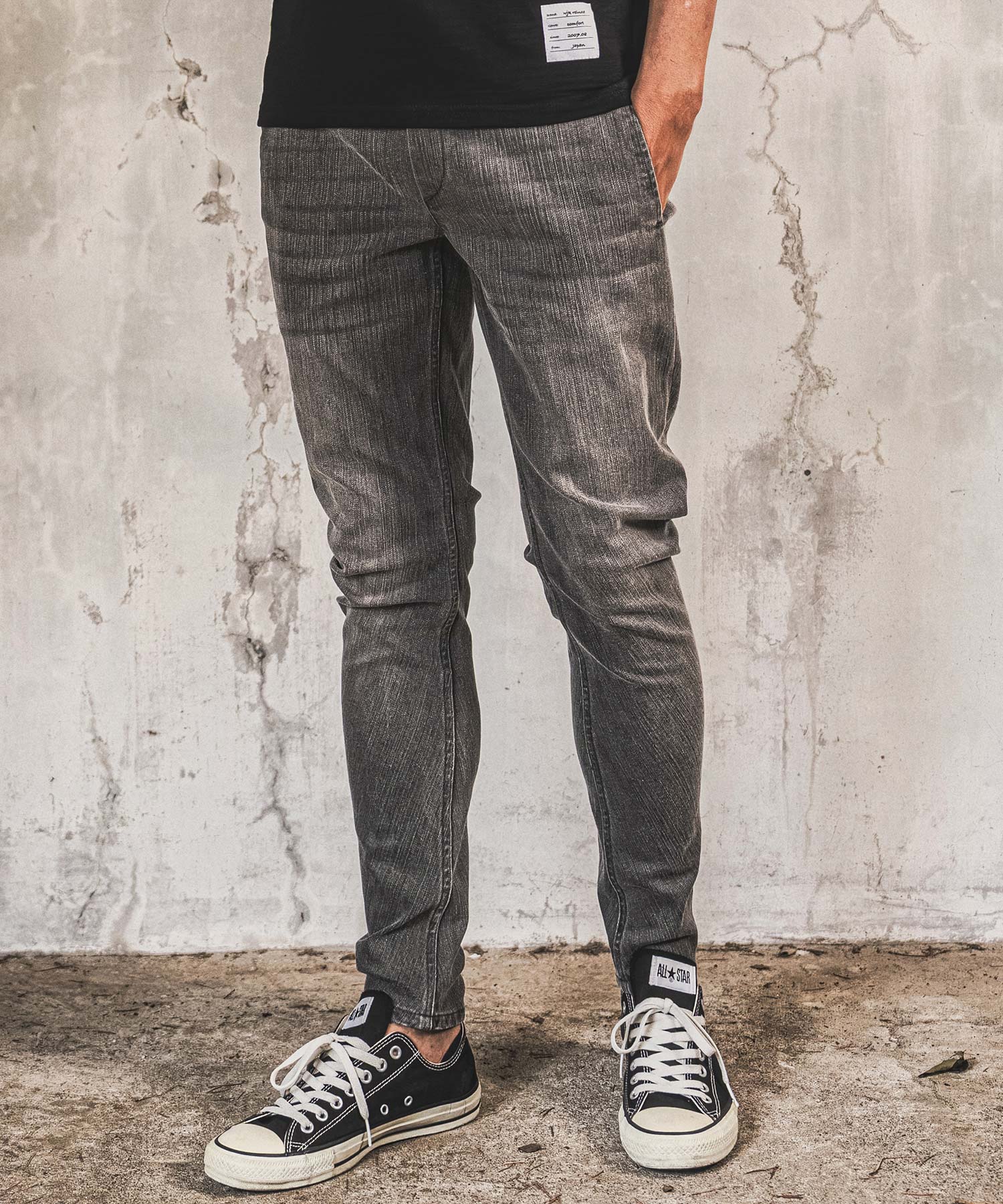 wjk reluxe】【予約販売10月下旬～11月上旬入荷】 Denim Banana Pants