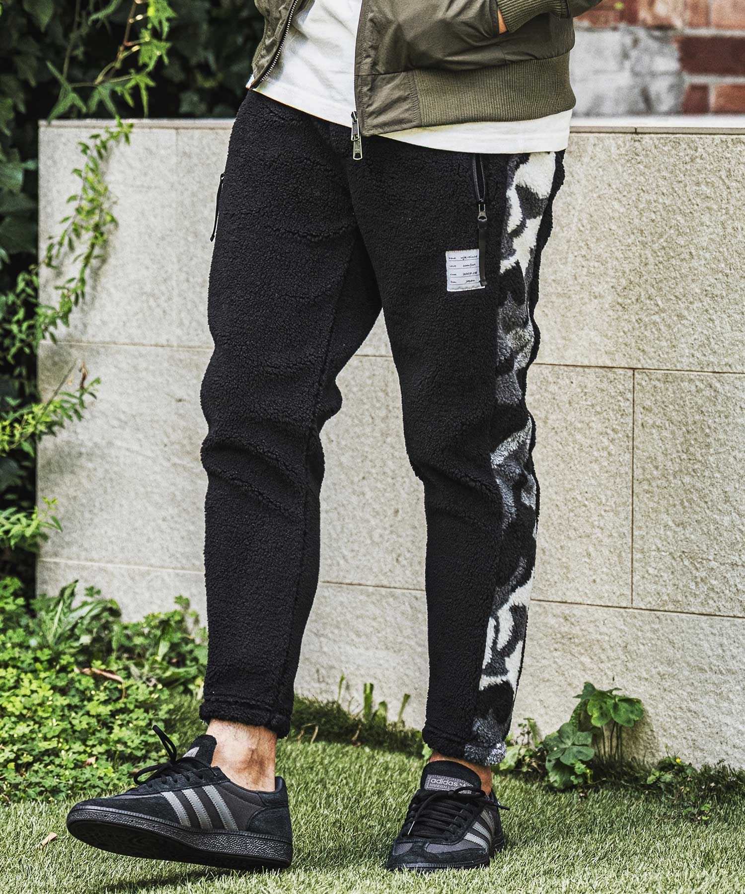 STOF(ストフ)】【予約販売9月中旬～下旬入荷】VSJQ Mix Wide Pants