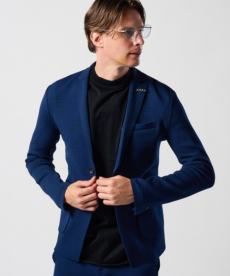 モジャおMart様オーダー wjk】【予約販売1月上旬～中旬入荷】function knit jacket(jacquard