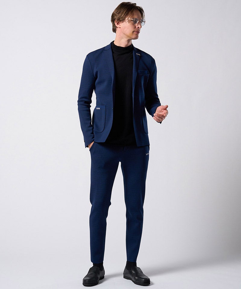 wjk】【予約販売1月上旬～中旬入荷】function knit jacket(jacquard