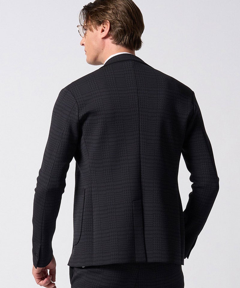 wjk】【予約販売1月上旬～中旬入荷】function knit jacket(jacquard