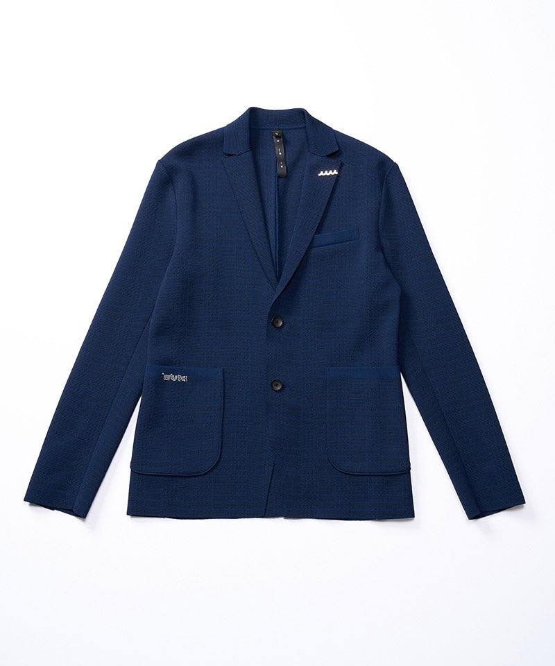 wjk】【予約販売1月上旬～中旬入荷】function knit jacket(jacquard