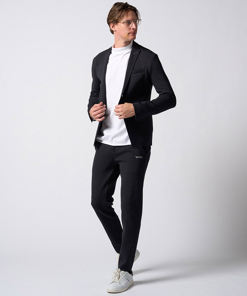 wjk】【予約販売1月上旬～中旬入荷】function knit easy slacks