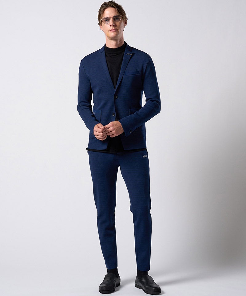 wjk】【予約販売1月上旬～中旬入荷】function knit easy slacks