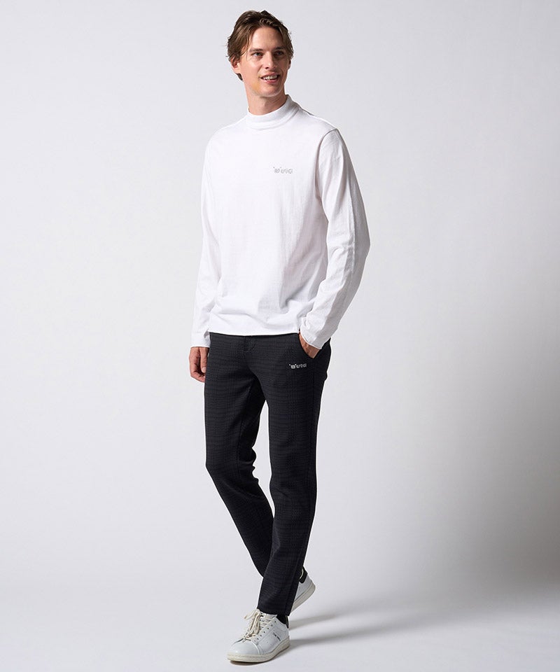 wjk】【予約販売1月上旬～中旬入荷】cut-off mock-neck L-S(printed