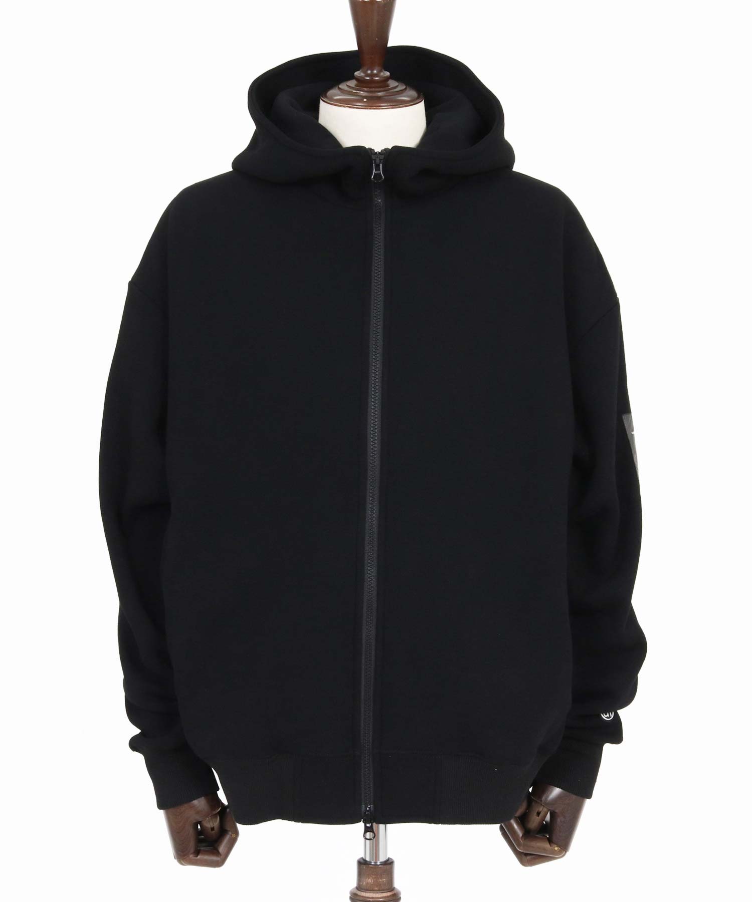 ANGENEHM(アンゲネーム)】Cardboard Knit ZipUp Hoodie ジップアップ