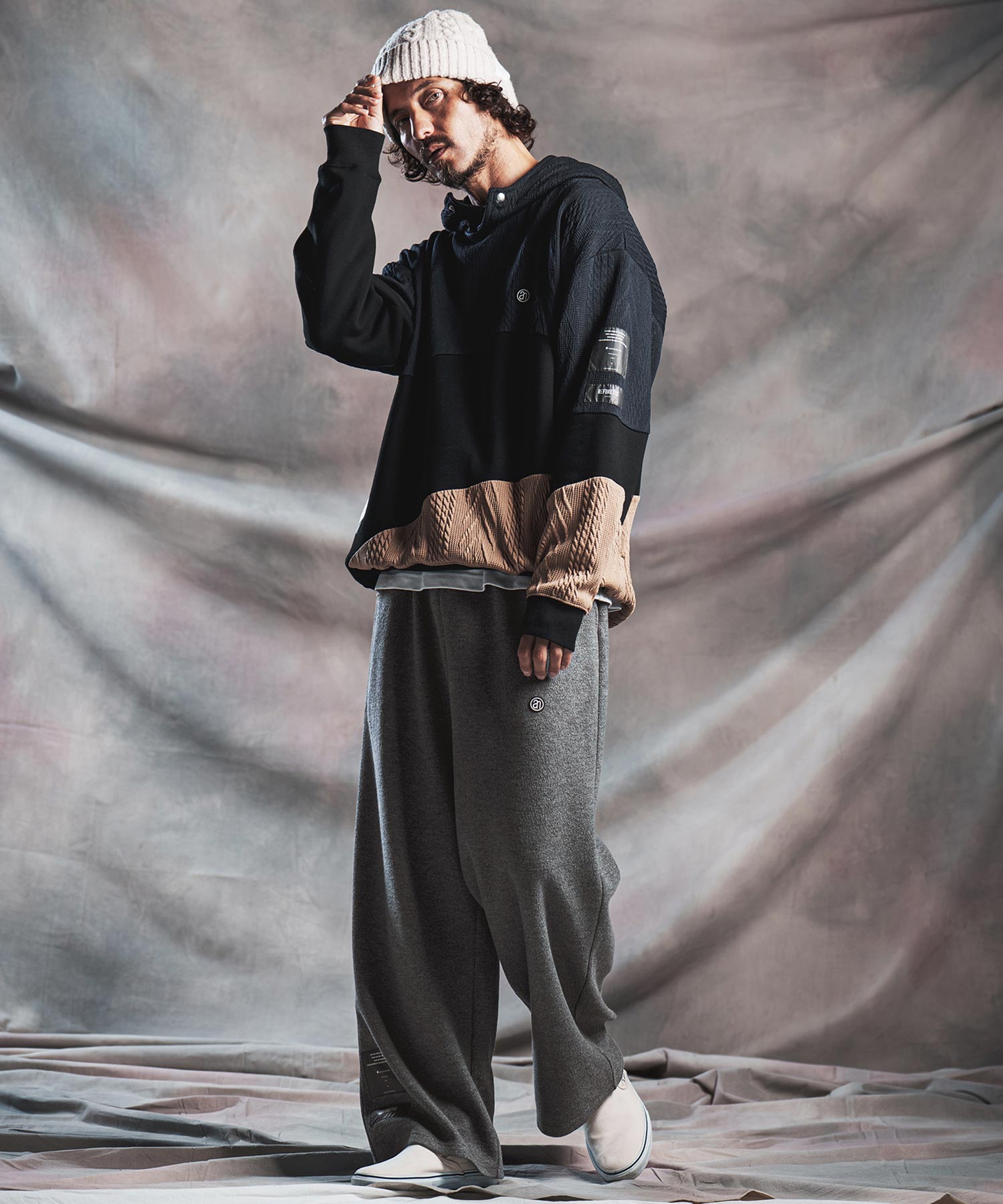 ANGENEHM(アンゲネーム)】【予約販売9月中旬～下旬入荷】Wool-Blend