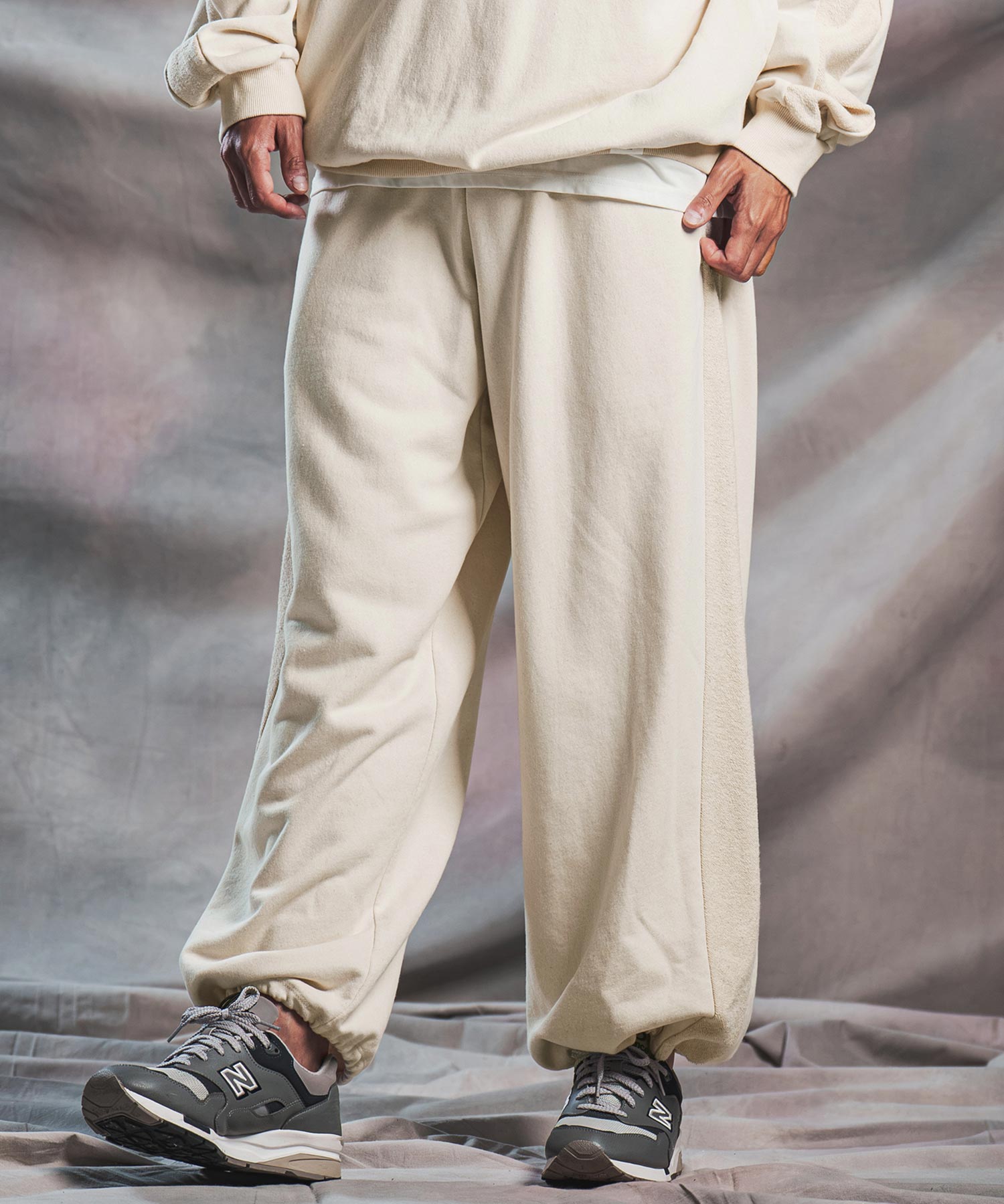 ANGENEHM(アンゲネーム)】【予約販売9月上旬～中旬入荷】Sweat Baggy