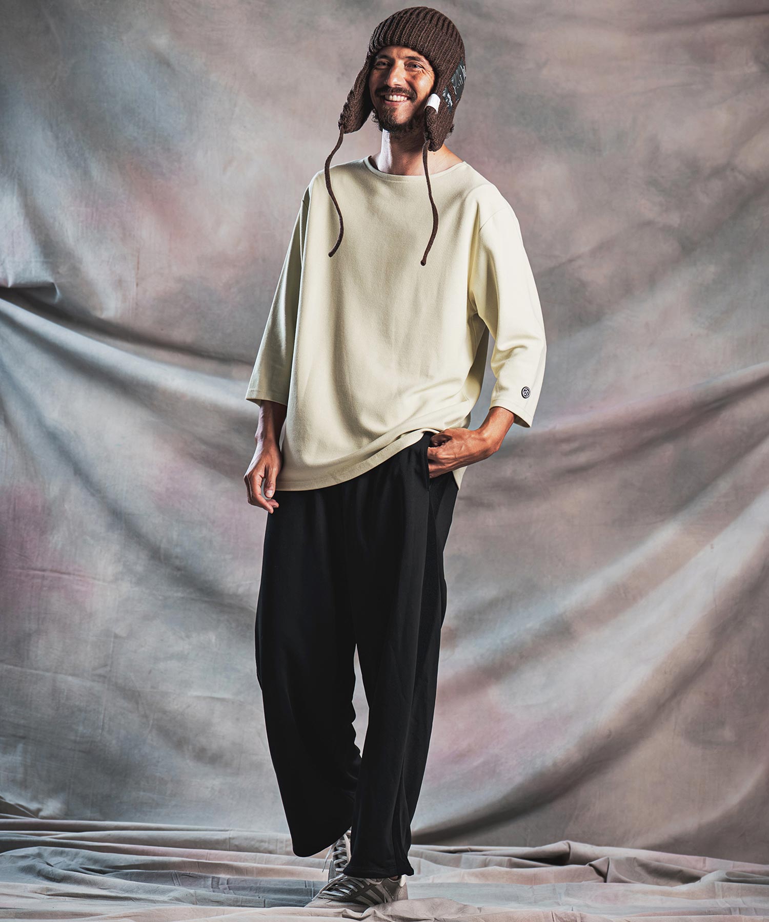ANGENEHM(アンゲネーム)】【予約販売9月上旬～中旬入荷】Sweat Baggy
