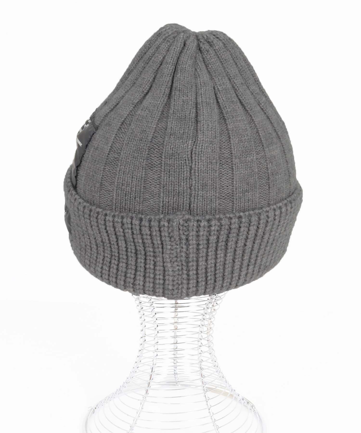 ANGENEHM(アンゲネーム)】Wide Rib Knit Beanie ニットビーニー(AG07