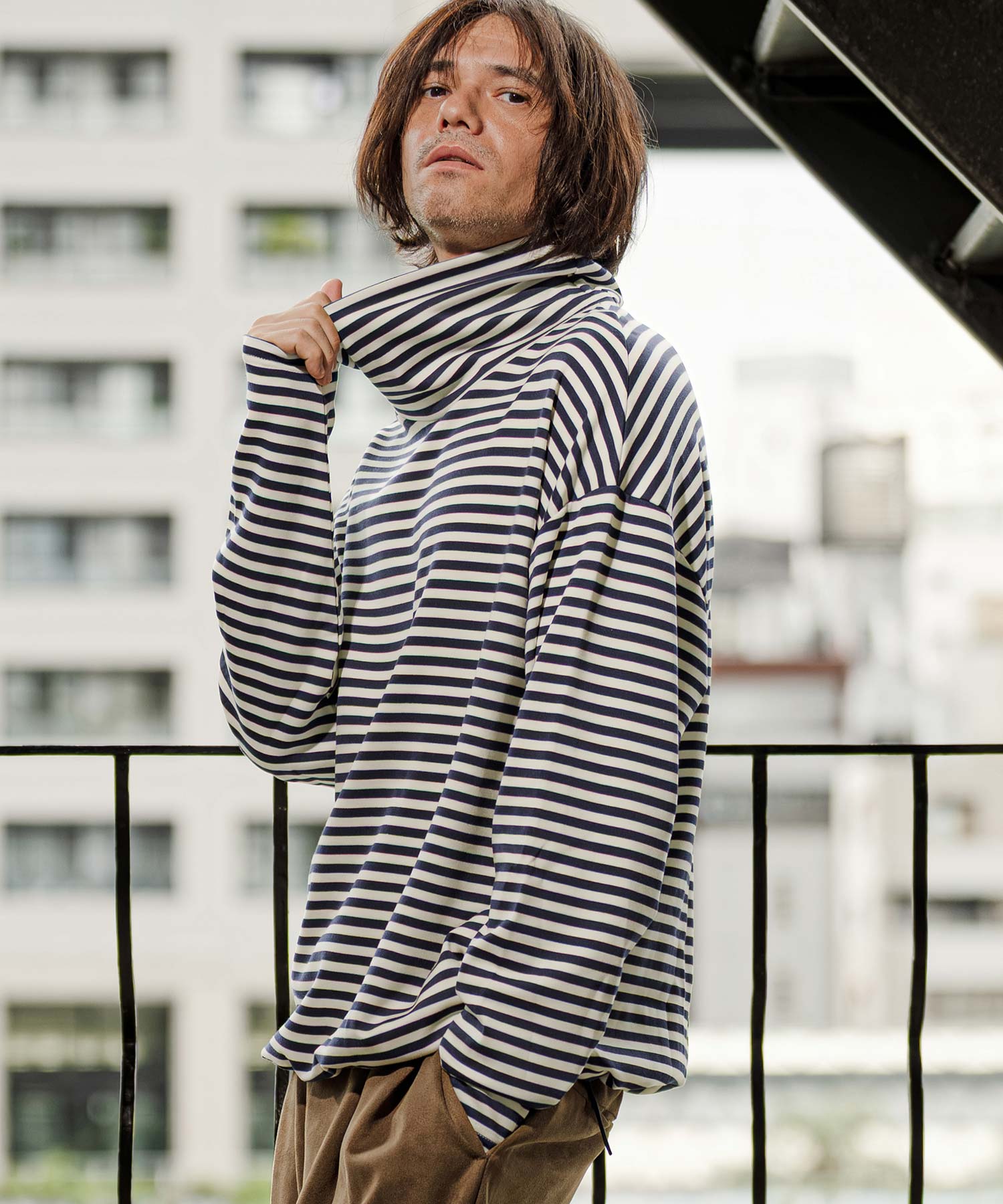 Navy×White