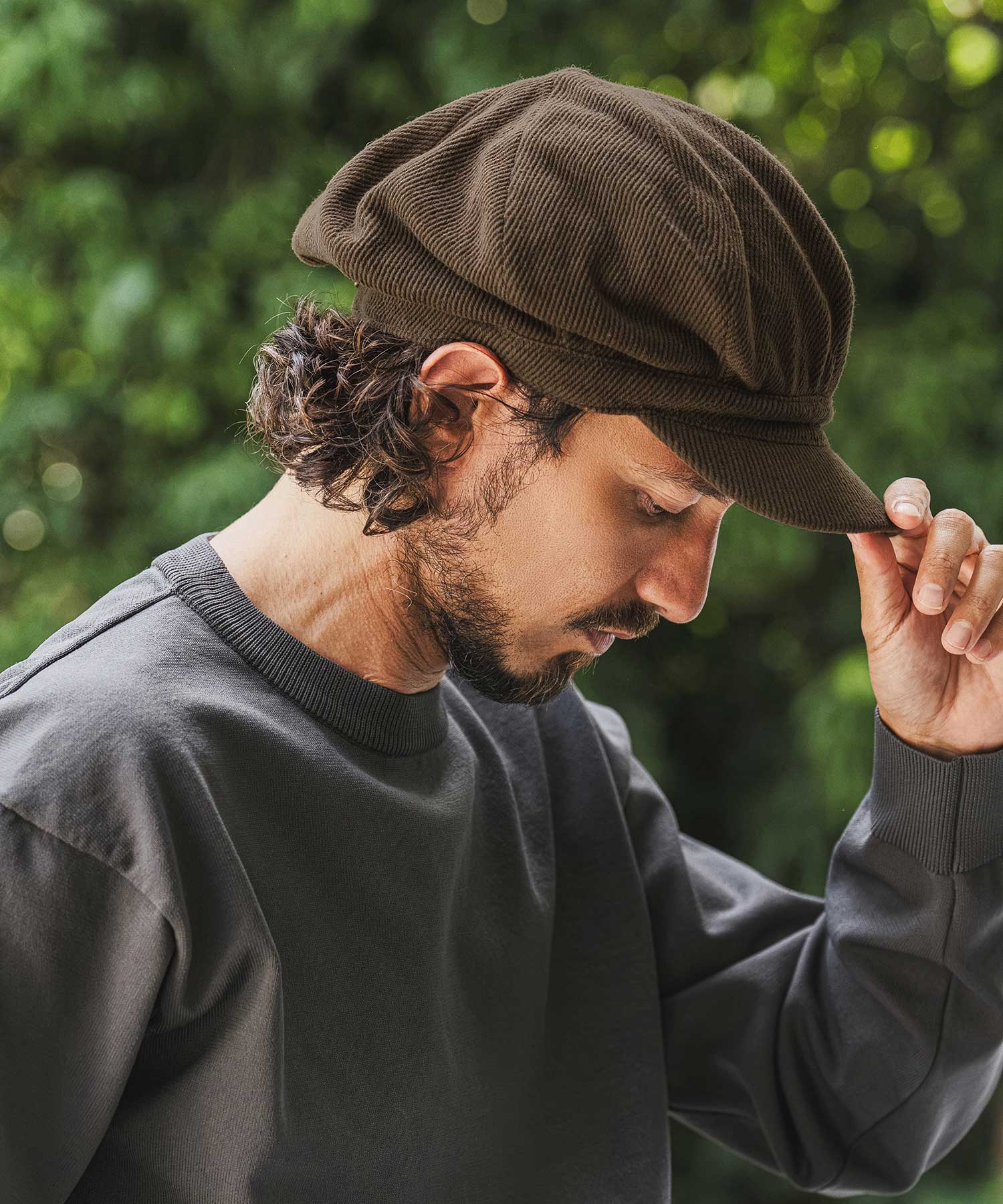 CAMBIO(カンビオ)】Soft Twill Soot Casquette キャスケット(NF-262