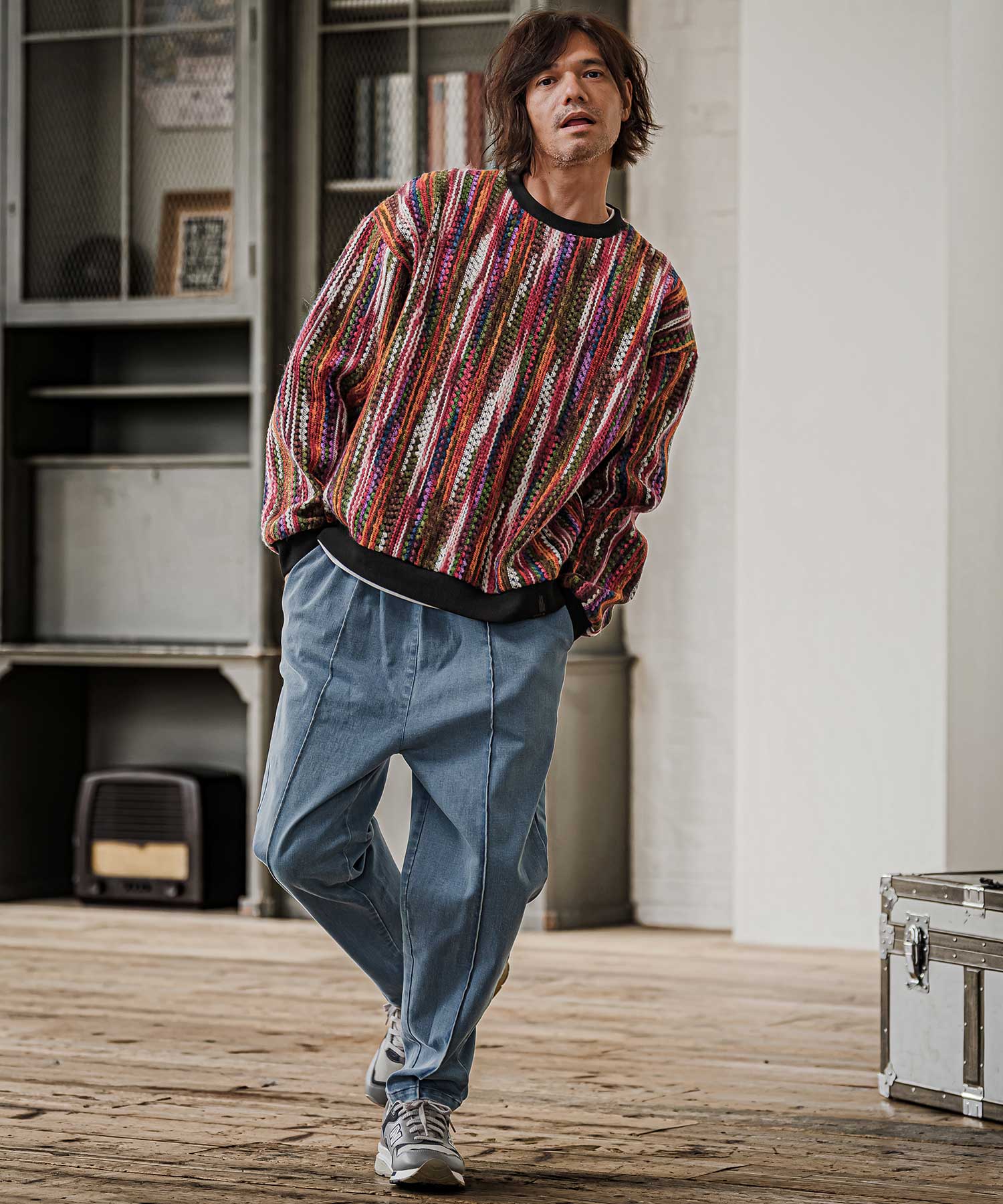 CAMBIO(カンビオ)】【予約販売10月中旬～下旬入荷】Boucle Multicolor