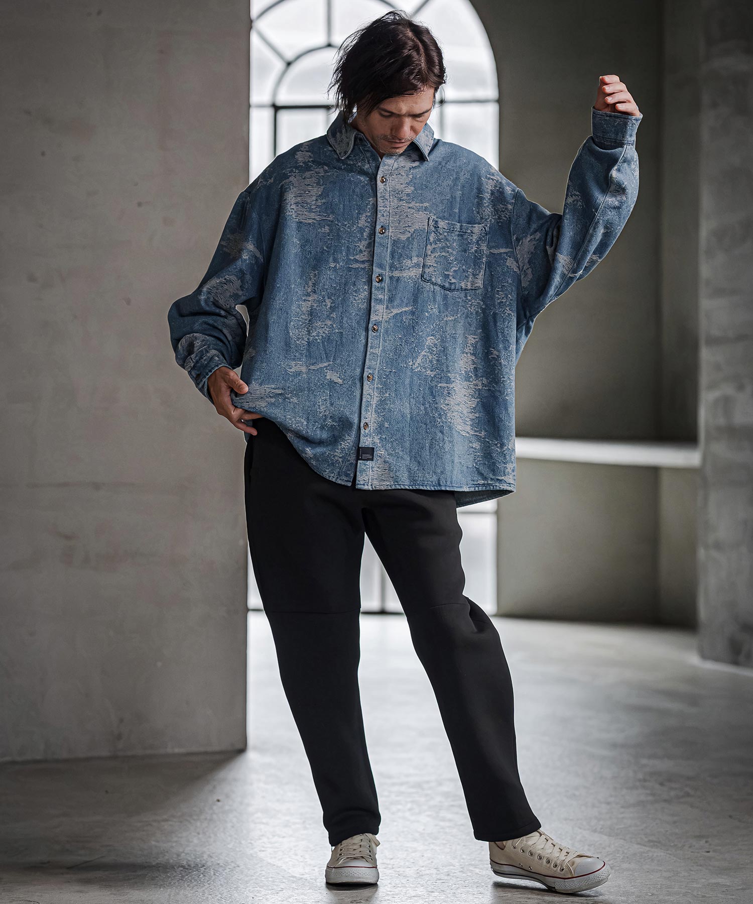 CAMBIO(カンビオ)】【予約販売9月下旬～10月上旬入荷】Jacquard Crash