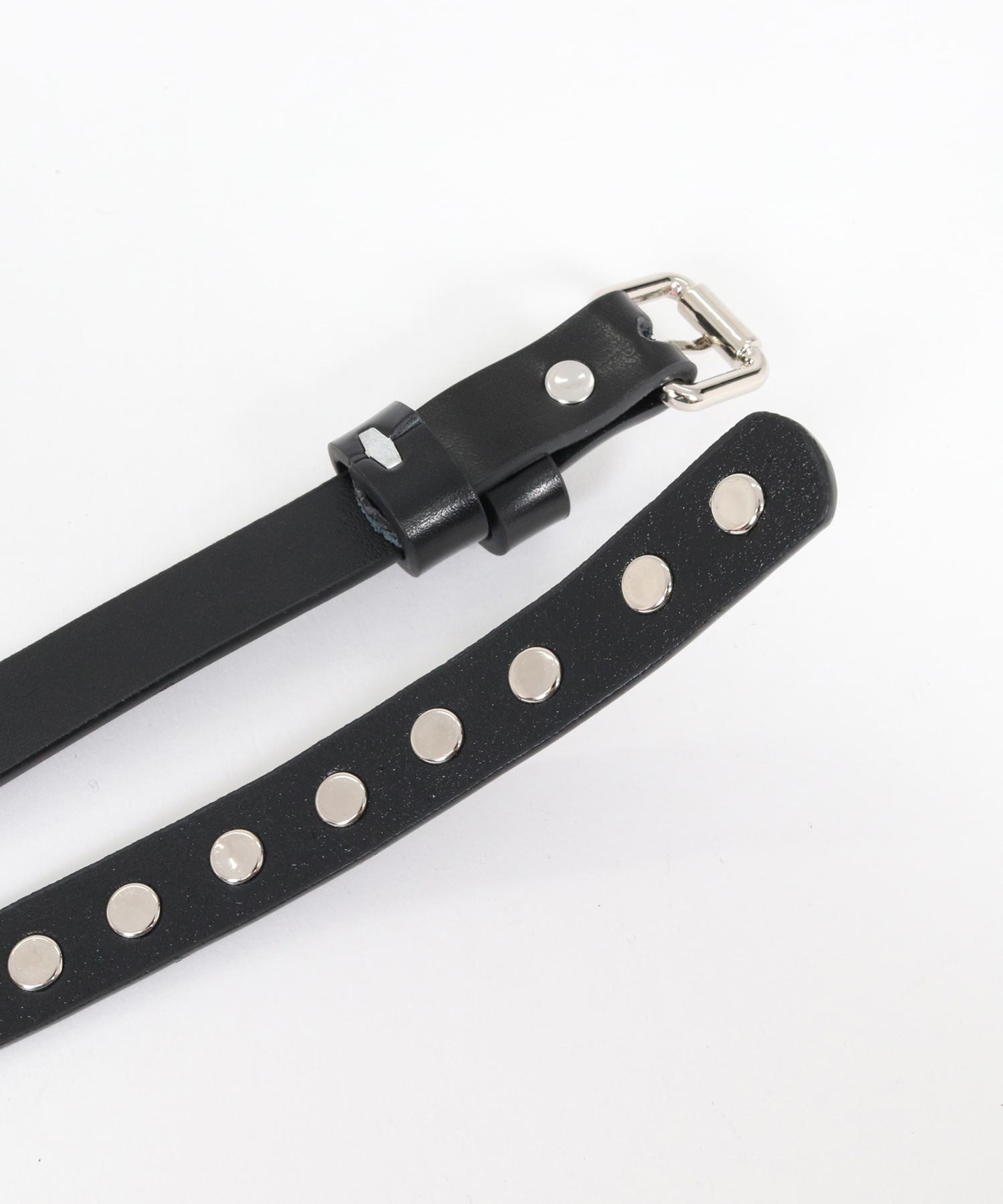 CAMBIO(カンビオ)】Double Wrap Stud Belt ダブルラップベルト(AI-262