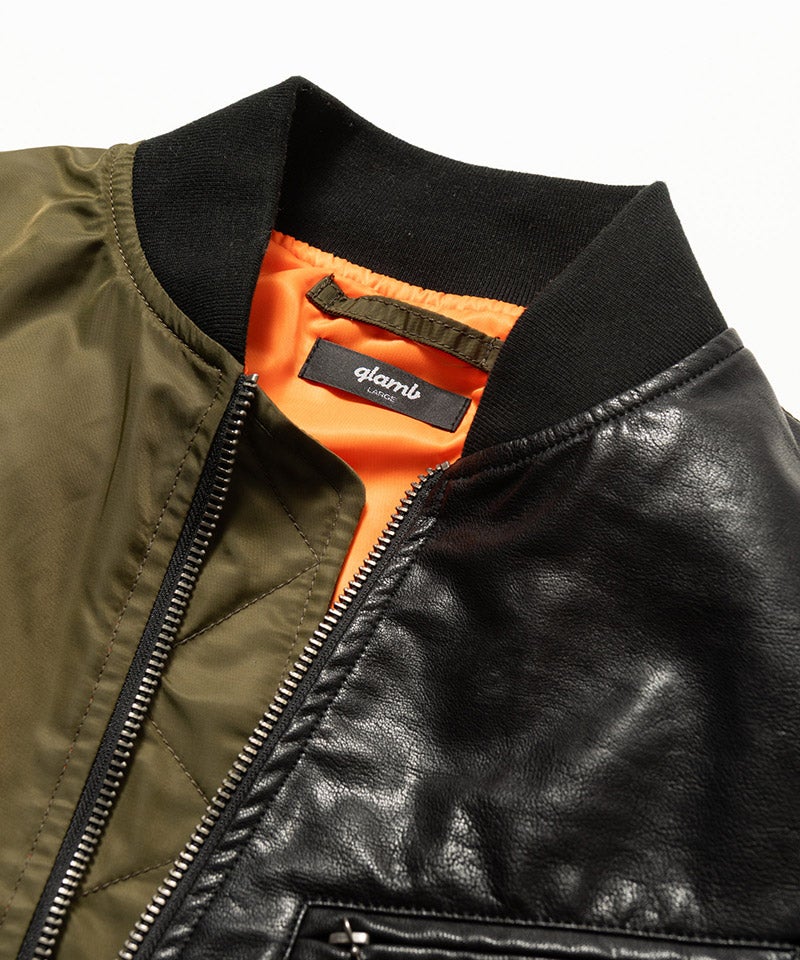 glamb(グラム)】【予約販売12月中旬～下旬入荷】Combination MA-1