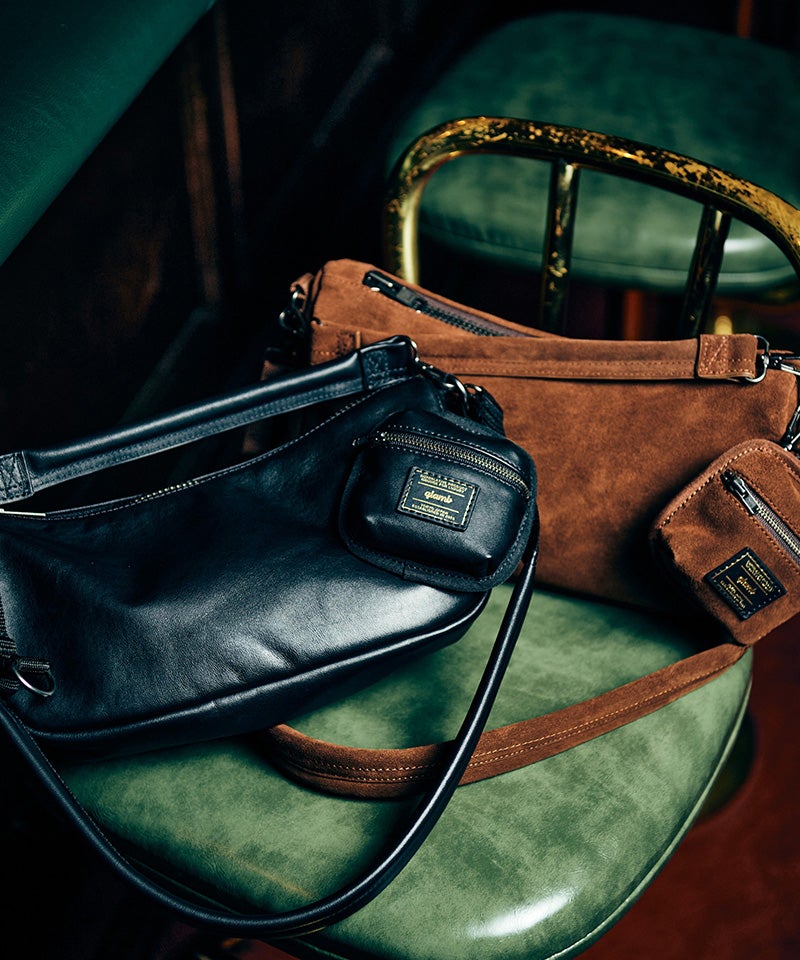 glamb(グラム)】【予約販売12月中旬～下旬入荷】2Way Leather Sacoche