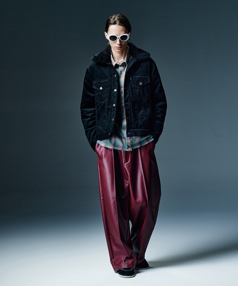 glamb(グラム)】【予約販売11月下旬～12月上旬入荷】Fur Corduroy