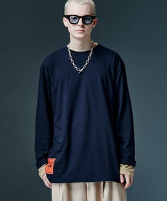 Navy×Beige