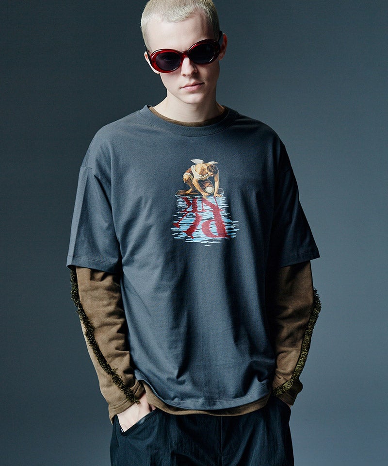 glamb PUNK Tシャツ Lサイズ glamb(グラム)】【予約販売10月下旬～11月上旬入荷】Angel PUNK T