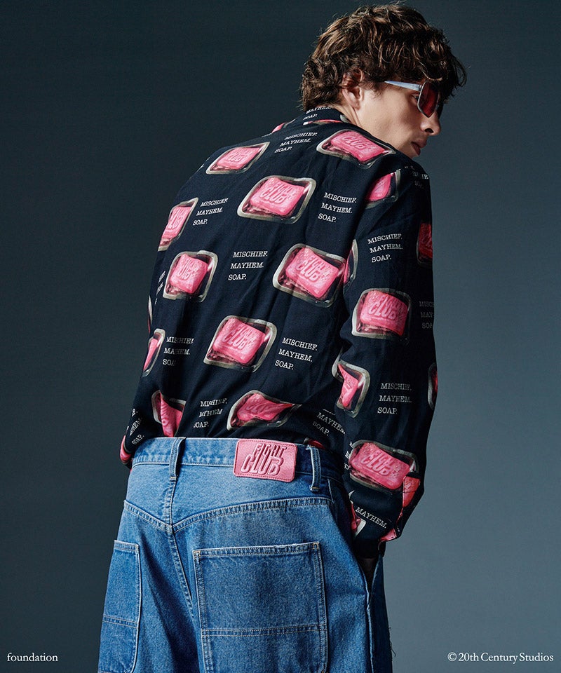 glamb(グラム)】【予約販売1月上旬～中旬入荷】FIGHT CLUB-Soap Shirt