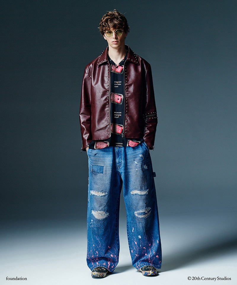 glamb(グラム)】【予約販売1月上旬～中旬入荷】FIGHT CLUB-Soap Denim