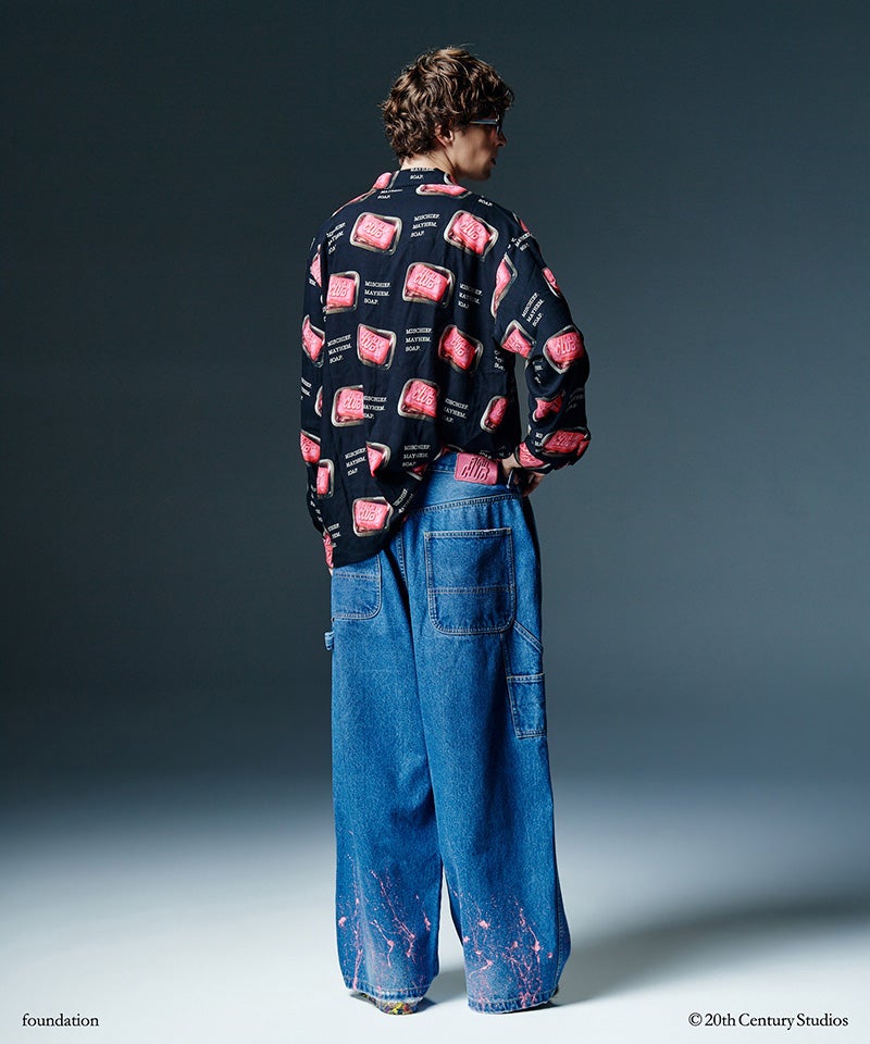 glamb(グラム)】【予約販売1月上旬～中旬入荷】FIGHT CLUB-Soap Denim