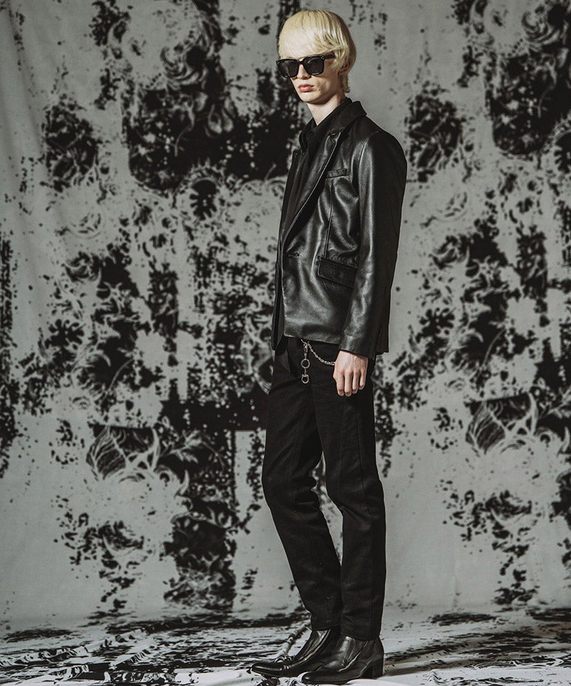 NO ID.(ノーアイディー)】ｼｰﾌﾟﾚｻﾞｰｴｯｼﾞ1B-JKT テーラードジャケット