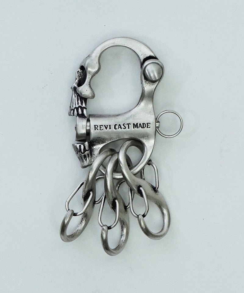 REVI CAST MADE(レヴィキャストメイド)】 Skull Yottonasu Key Ring