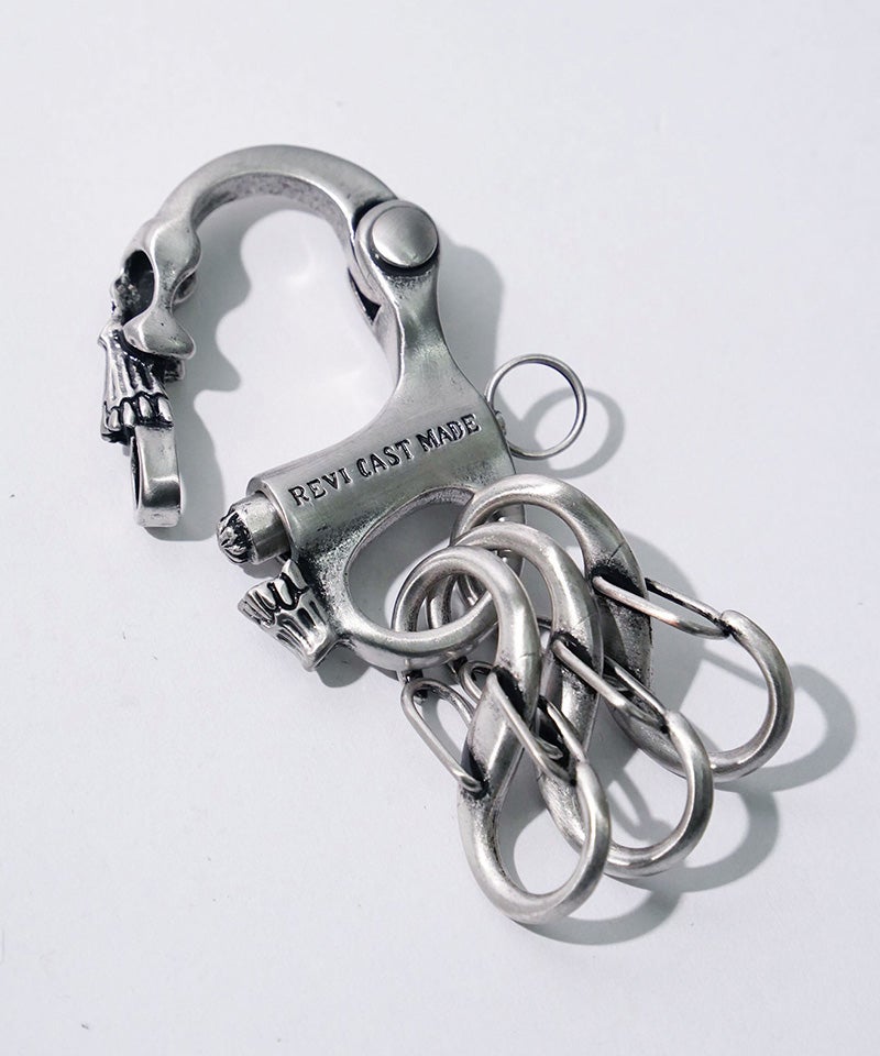 REVI CAST MADE(レヴィキャストメイド)】 Skull Yottonasu Key Ring