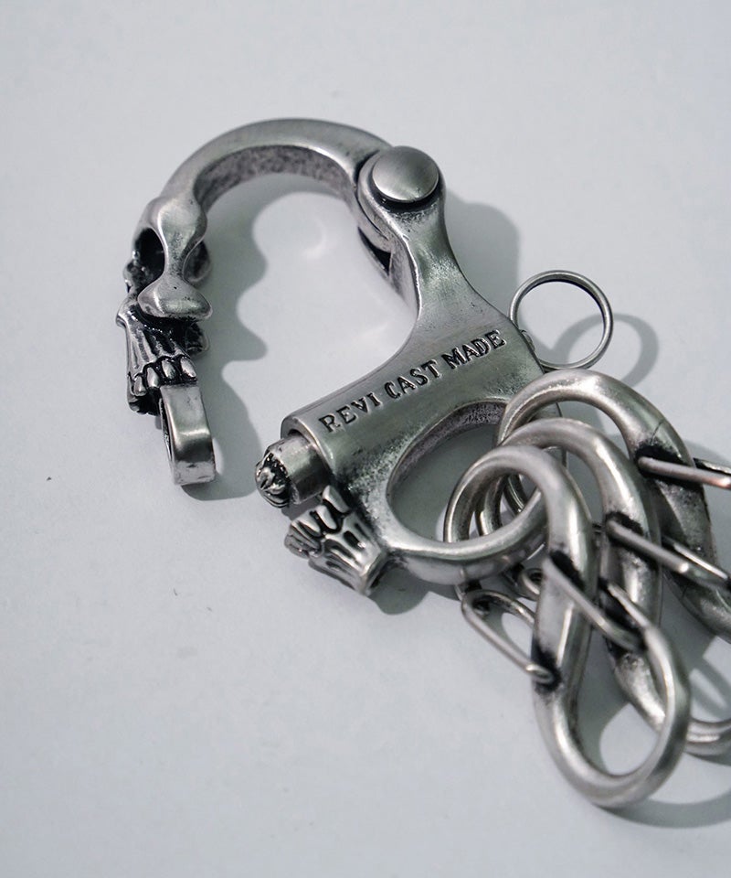 REVI CAST MADE(レヴィキャストメイド)】 Skull Yottonasu Key Ring
