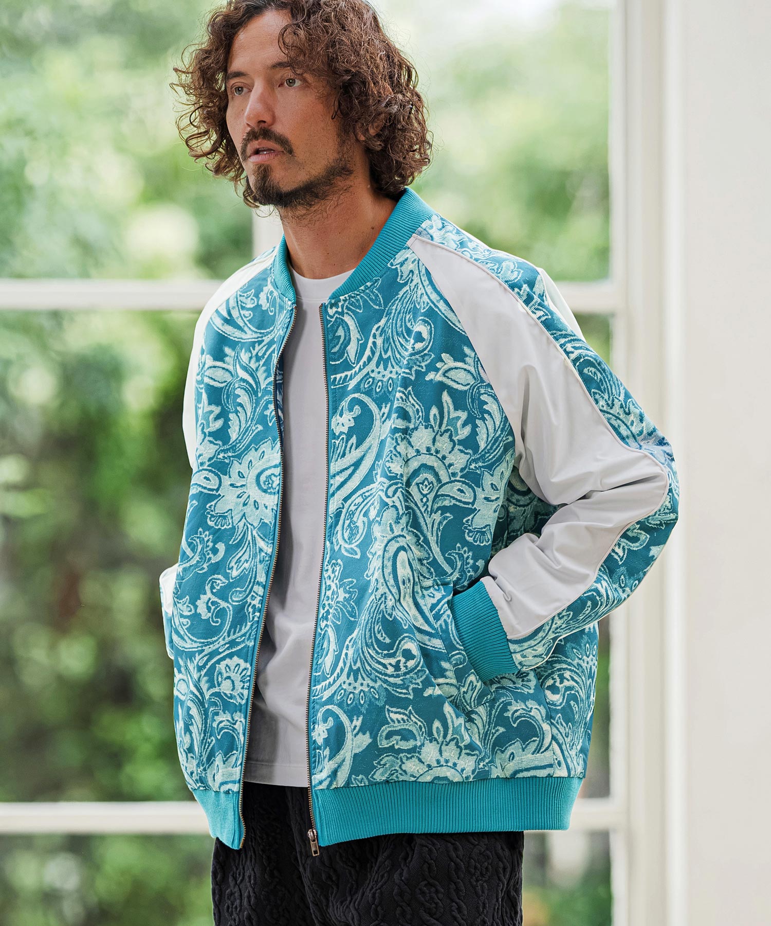 CAMBIO(カンビオ)】【予約販売11月中旬～下旬入荷】Bonded Paisley