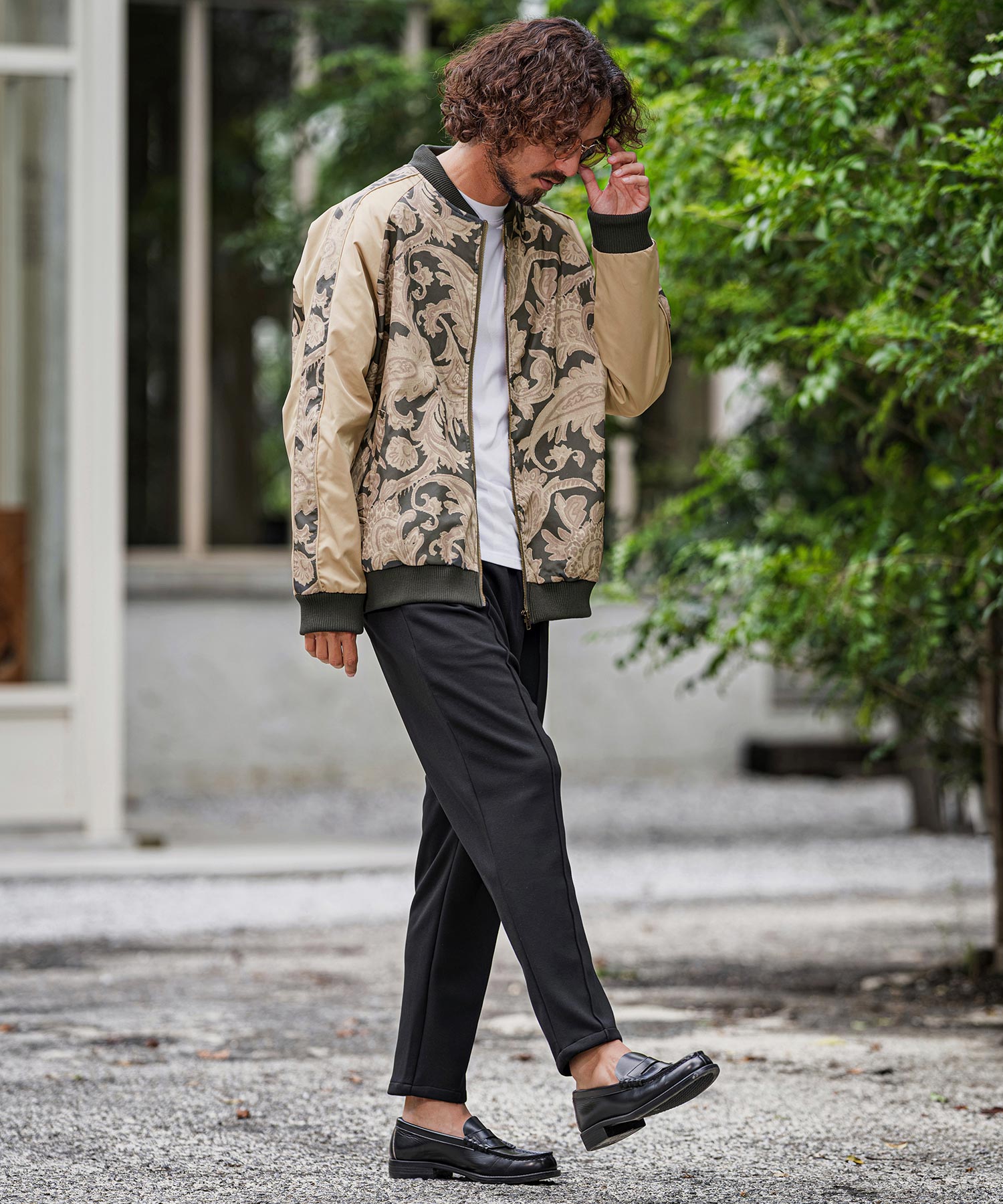 CAMBIO(カンビオ)】【予約販売11月中旬～下旬入荷】Bonded Paisley