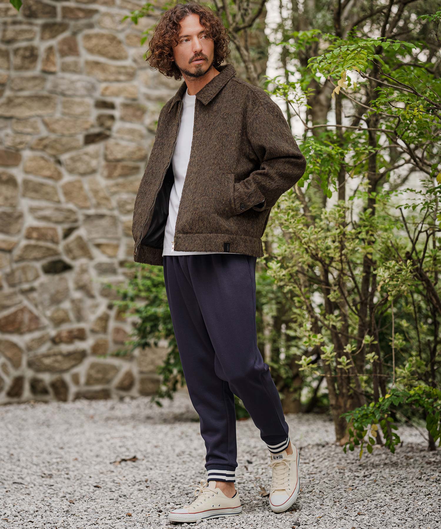 CAMBIO(カンビオ)】【予約販売11月中旬～下旬入荷】Melange Shaggy