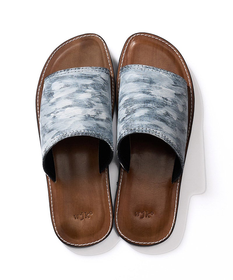 wjk】【予約販売5月上旬～中旬入荷】artisan leather sandal レザー