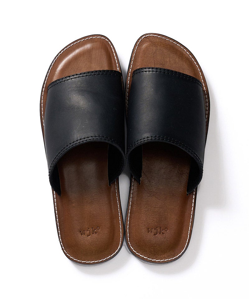 wjk】【予約販売5月上旬～中旬入荷】artisan leather sandal レザー