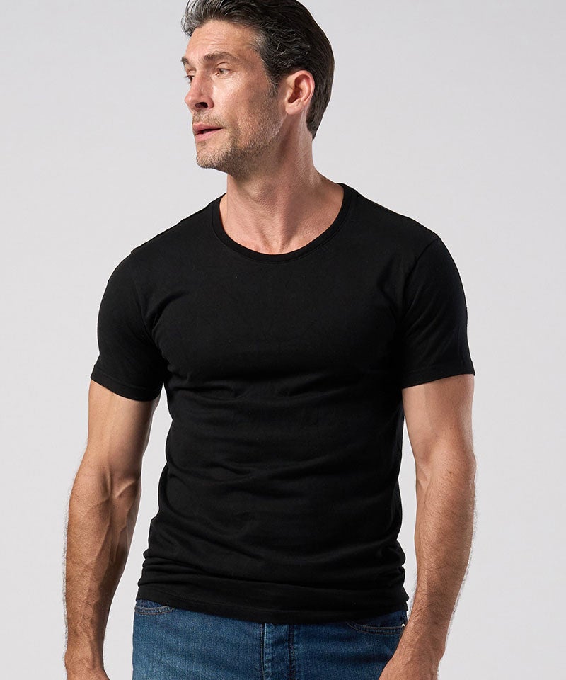 wjk】【予約販売4月下旬～5月上旬入荷】slim basic crew-neck S-S T