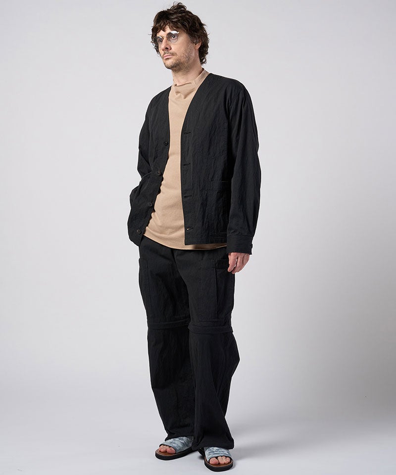 wjk】【予約販売4月下旬～5月上旬入荷】cut-off semi mock neck S-S