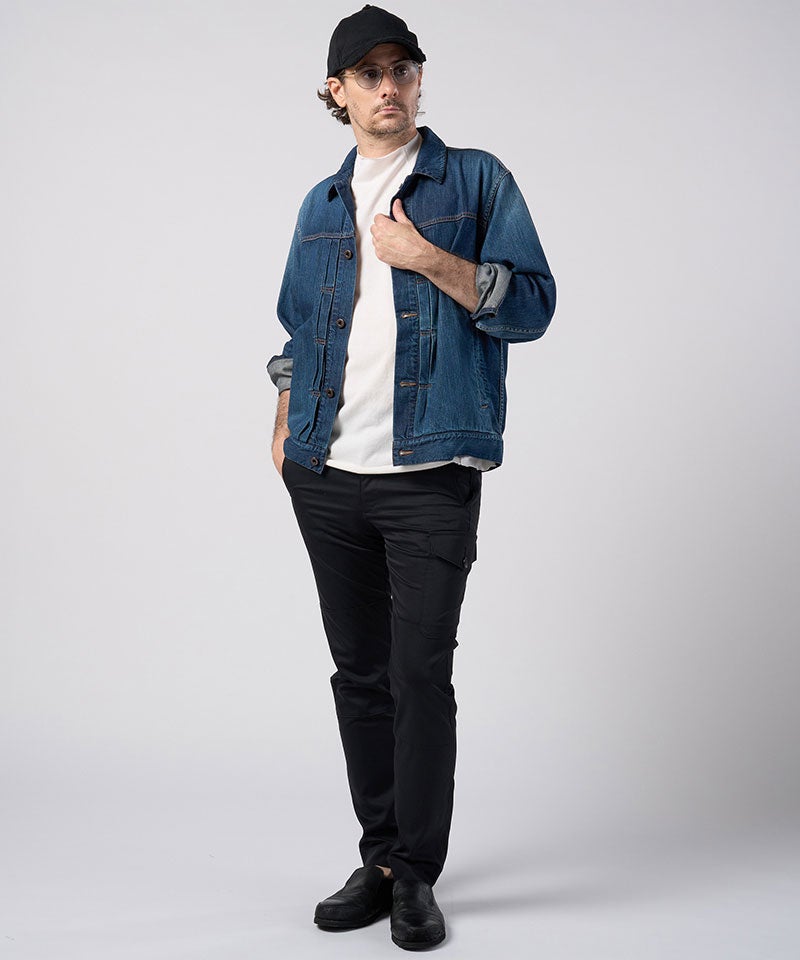 wjk】【予約販売4月下旬～5月上旬入荷】cut-off semi mock neck S-S