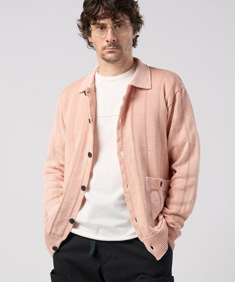 wjk】【予約販売4月中旬～下旬入荷】GIMA stripe knit shirt ニット