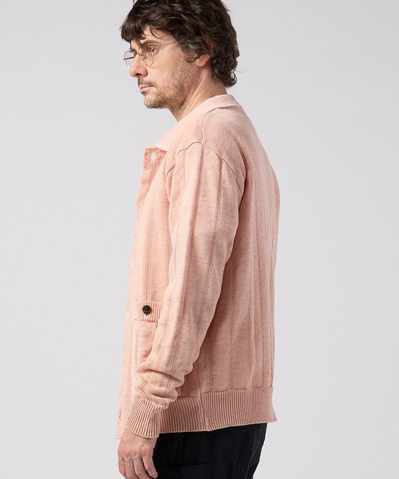 wjk】【予約販売4月中旬～下旬入荷】GIMA stripe knit shirt ニット