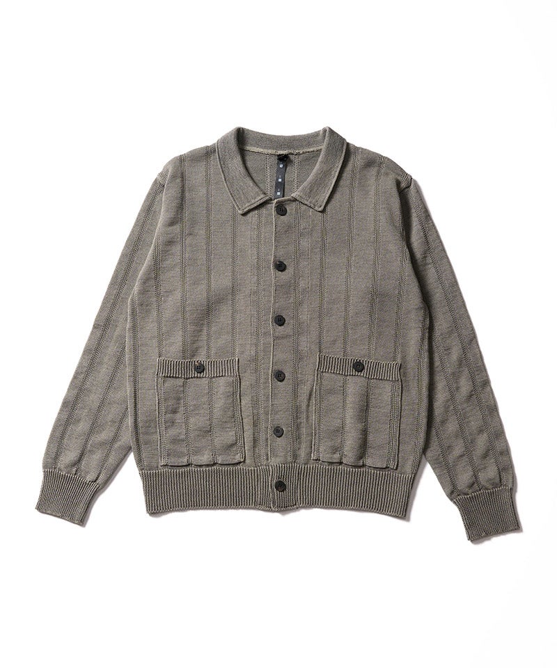 wjk】【予約販売4月中旬～下旬入荷】GIMA stripe knit shirt ニット