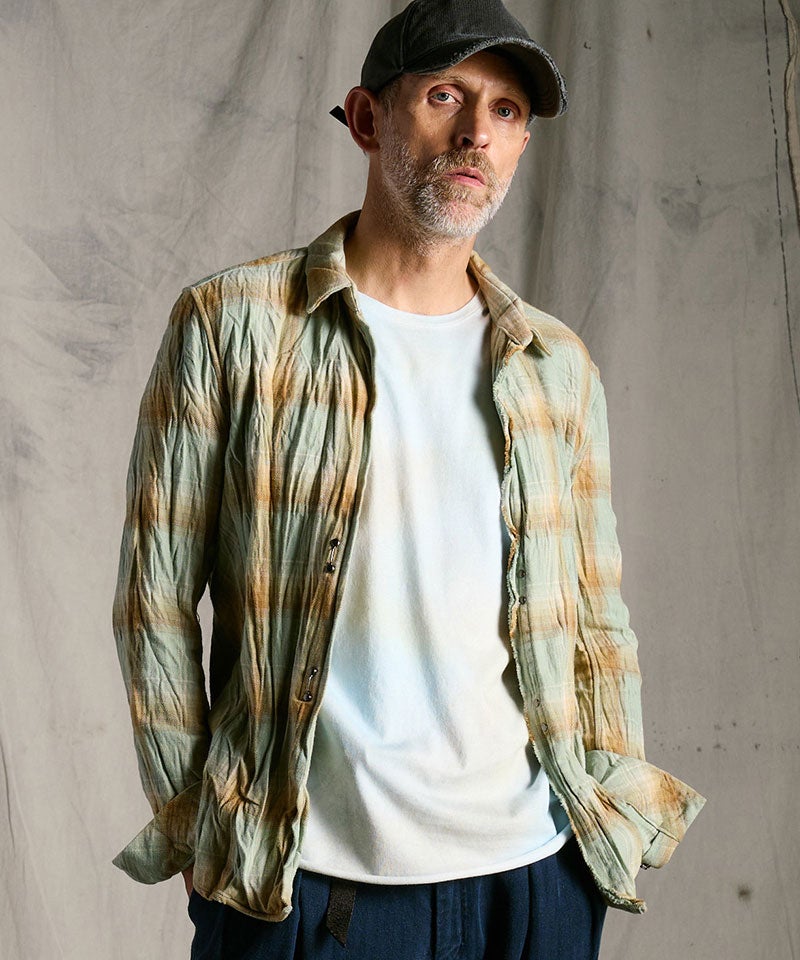 61 pale gleen check