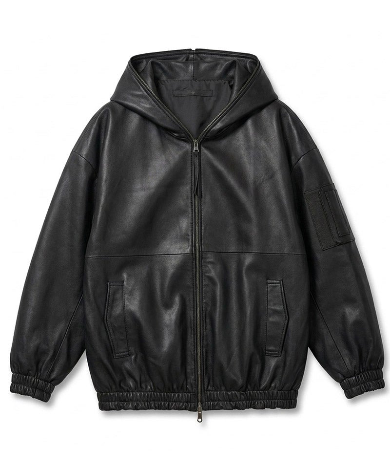 NO ID.(ノーアイディー)】 ｼｰﾌﾟﾚｻﾞｰBIGﾌｰﾃﾞｯﾄﾞBLZ ブルゾン(859030