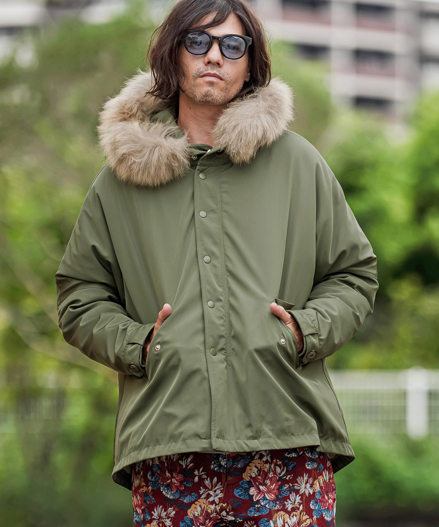 CAMBIO(カンビオ)】【予約販売10月下旬～11月上旬入荷】 リアルファー