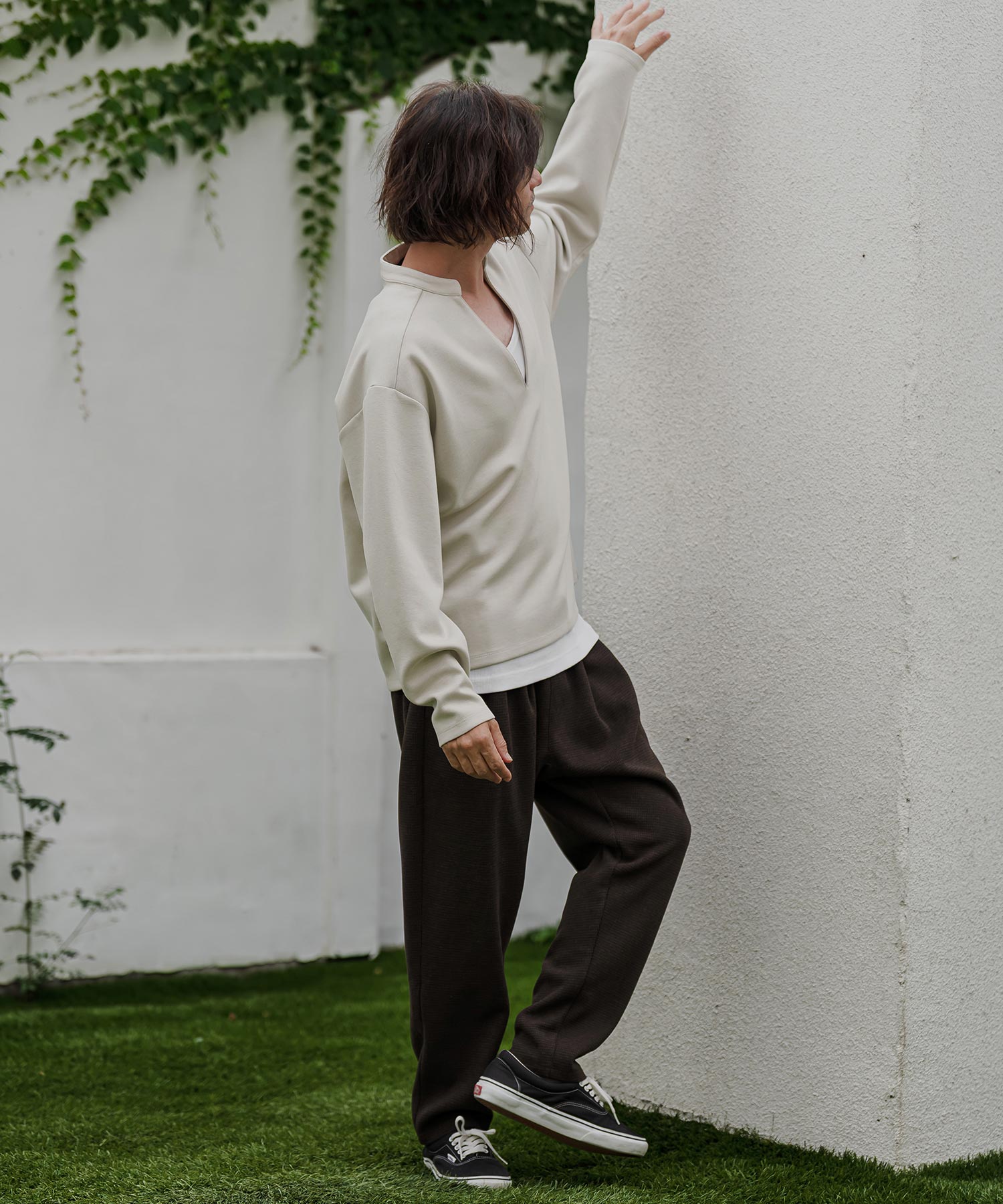 CAMBIO(カンビオ)】【予約販売11月中旬～下旬入荷】 Wool Silk Band